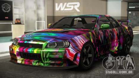 Nissan Skyline R34 GT-R Nismo S8 para GTA 4