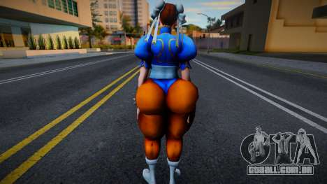 Chun Li Body Low para GTA San Andreas