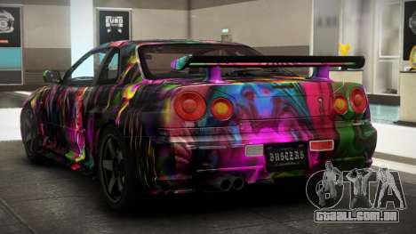 Nissan Skyline R34 GT-R Nismo S8 para GTA 4