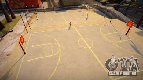 Macedonian Basketball Backboard para GTA San Andreas