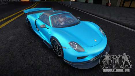 Porsche 918 Spyder (2friends) para GTA San Andreas