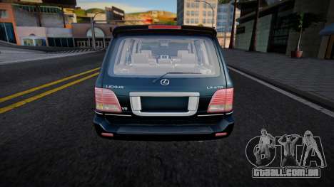 Lexus LX 470 Limited Edition J100 2007 para GTA San Andreas