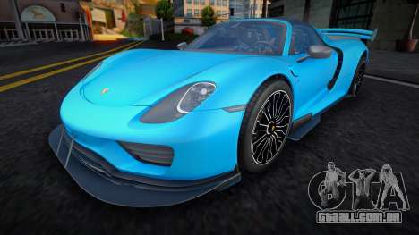 Porsche 918 Spyder (2friends) para GTA San Andreas