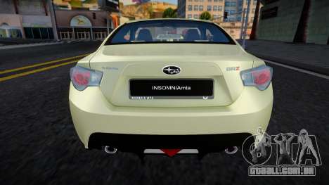 Subaru BRZ (Insomnia) para GTA San Andreas