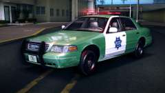 2003 Ford Crown Victoria Taxi Police para GTA Vice City