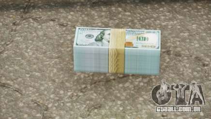 Realistic Banknote Dollar 100 para GTA San Andreas Definitive Edition
