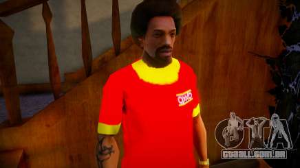 Camisa de empleado OXXO para GTA San Andreas