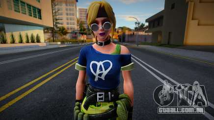 Army Girl - Creative Destruction para GTA San Andreas