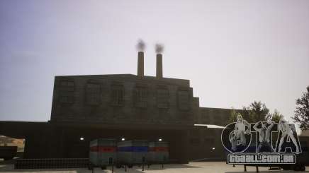 Realistic Industrial Chimney In Red County para GTA San Andreas Definitive Edition