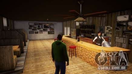 Realistic Drink At Bar In Lil Probe Inn para GTA San Andreas Definitive Edition