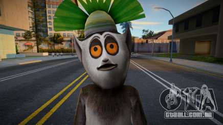 King Julien para GTA San Andreas