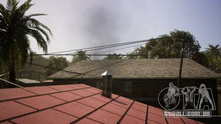 Realistic House Chimney Of Grove Street para GTA San Andreas Definitive Edition