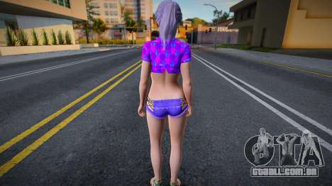 DOAXVV Fiona - Loco Moco Vacation para GTA San Andreas