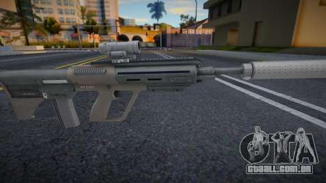 GTA V Vom Feuer Military Rifle v7 para GTA San Andreas