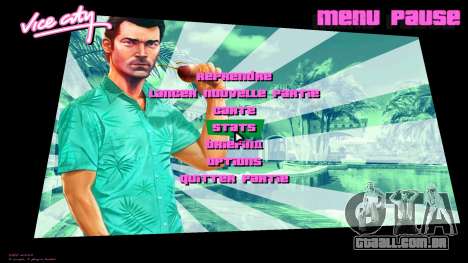 Tommy Vercetty art Loadscreen para GTA Vice City