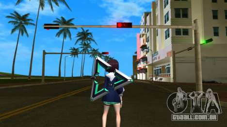 Towa Kiseki from Neptunia Virtual Stars para GTA Vice City