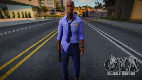 Luís de Left 4 Dead (Policial) v1 para GTA San Andreas