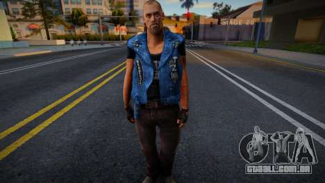 Francis de Left 4 Dead v3 para GTA San Andreas