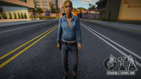 Zoe, a loira de Left 4 Dead para GTA San Andreas