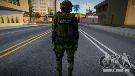 Exército Mexicano (Versão Verde) para GTA San Andreas
