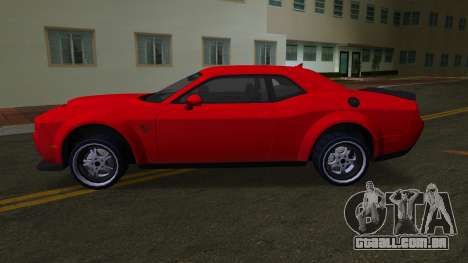 Dodge Challenger SRT Demon 17 para GTA Vice City