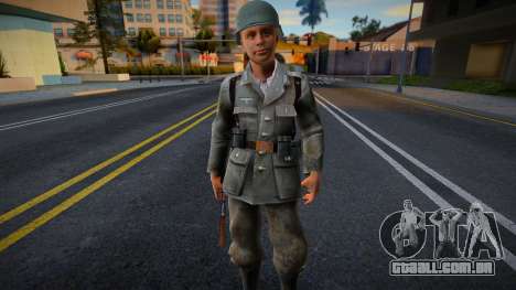 Soldado alemão V2 (Normandia) de Call of Duty 2 para GTA San Andreas