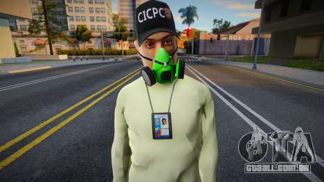 Perito forense Cicpc para GTA San Andreas