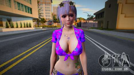 DOAXVV Fiona - Loco Moco Vacation para GTA San Andreas