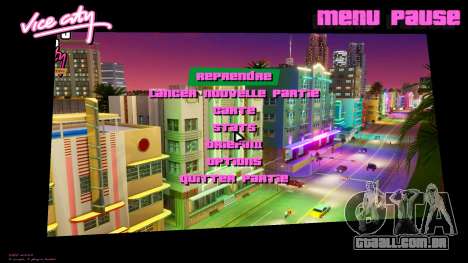 Tela de carregamento de GTA The Definitive Editi para GTA Vice City