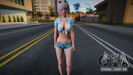 DOAXVV Luna - Loco Moco Vacation para GTA San Andreas