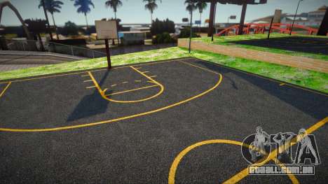 Nova quadra de basquete 1 para GTA San Andreas