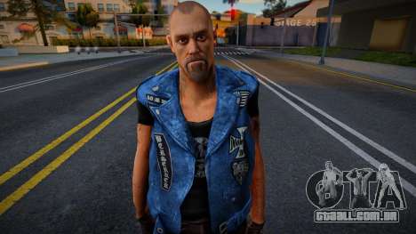 Francis de Left 4 Dead v3 para GTA San Andreas