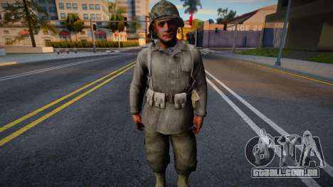 Soldado Americano de CoD WaW v4 para GTA San Andreas