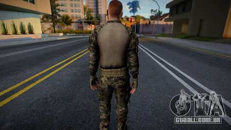 Soldado da Marinha mexicana v2 para GTA San Andreas