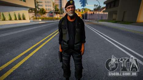 Bill (O Guerreiro) de Left 4 Dead para GTA San Andreas