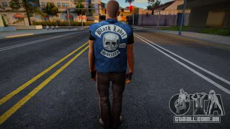 Francis de Left 4 Dead v3 para GTA San Andreas