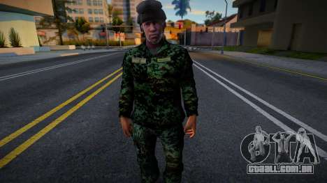 Soldado Con Casco para GTA San Andreas