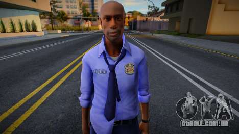 Luís de Left 4 Dead (Policial) v1 para GTA San Andreas