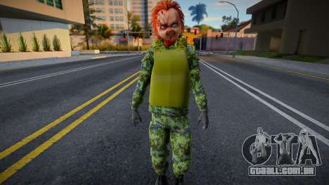 Bandido na máscara de Chucky para GTA San Andreas