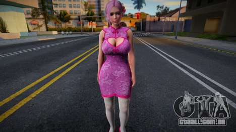 DOAXVV Elise - Mandarin Chinese Dress para GTA San Andreas