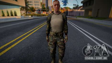 Soldado da Marinha mexicana v2 para GTA San Andreas