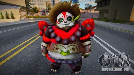 Akai Panda Warrior de Mobile Legends Hero para GTA San Andreas