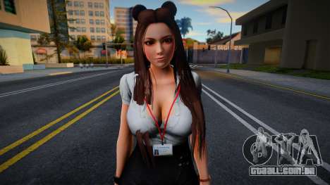 DOA Mai Shiranui Secretary Office Wear para GTA San Andreas