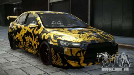 Mitsubishi Lancer Evolution X RT S1 para GTA 4