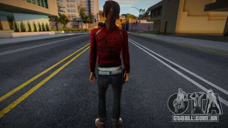 Zoe (Maroon) de Left 4 Dead para GTA San Andreas