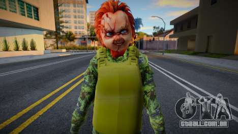Bandido na máscara de Chucky para GTA San Andreas