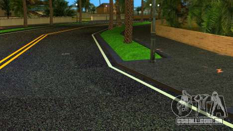 Starfish Island Roads and Pave Re-textures para GTA Vice City