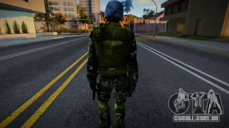 Soldado Brasileiro para GTA San Andreas