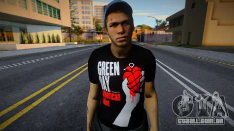 Ellis (Green Day) de Left 4 Dead 2 para GTA San Andreas