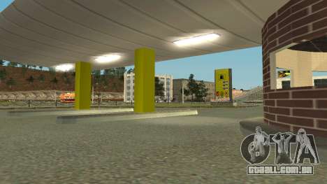 Posto de gasolina na cidade de Yuzhny GTA Crimin para GTA San Andreas